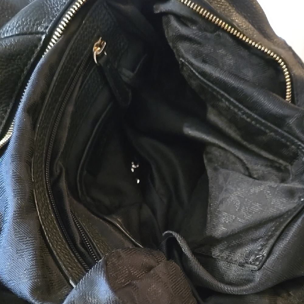 Michael Kors Fulton Large Shoulder Bag, Black - Picture 3 of 4